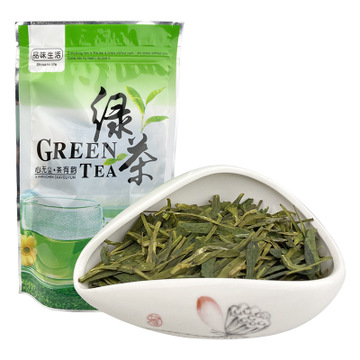 巨佳茶叶 龙井茶50g小袋装浓香绿茶